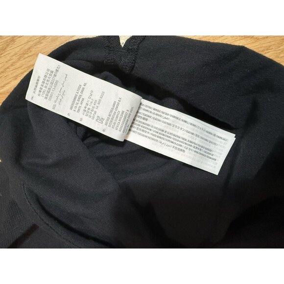 Hollister Short Sleeve Polo Shirt XL Fitted Black Front Logo Y2k Preppy Vtg P - Picture 5 of 8